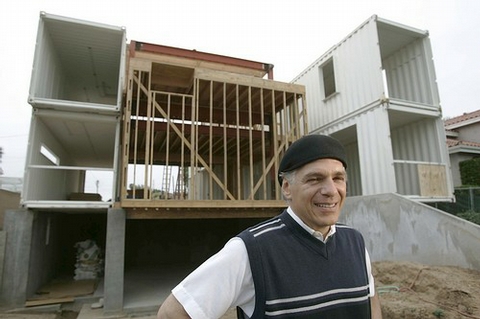 Home Design Modern on This Is Peter Demaria At The Building Site  Photo By Don Kelson Of The